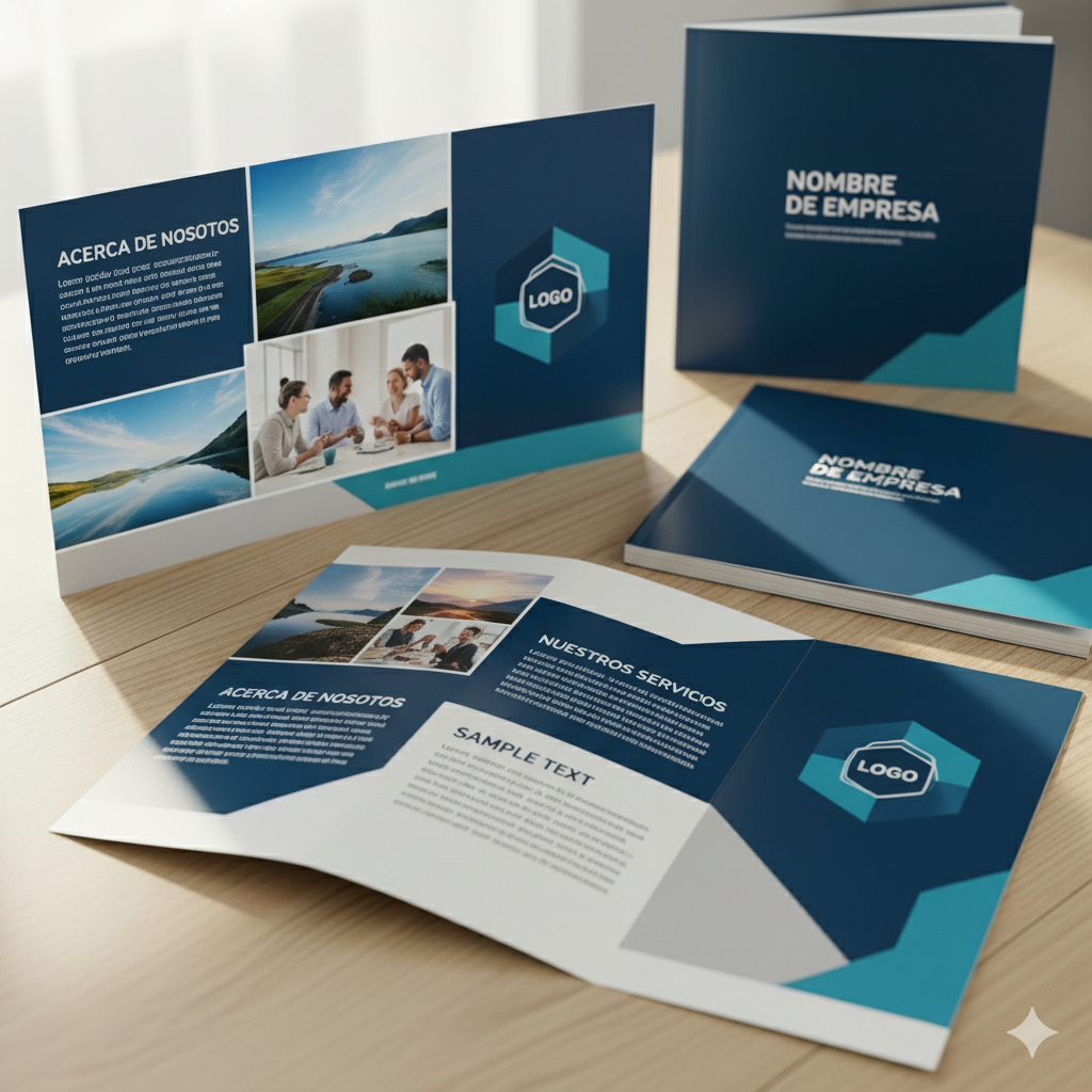 Hojas membretadas y papelería corporativa de alta calidad